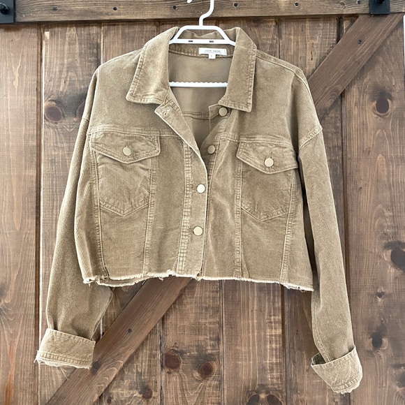•SOLD• 
12th Tribe Cropped Corduroy Jacket - Picture 1 of 4